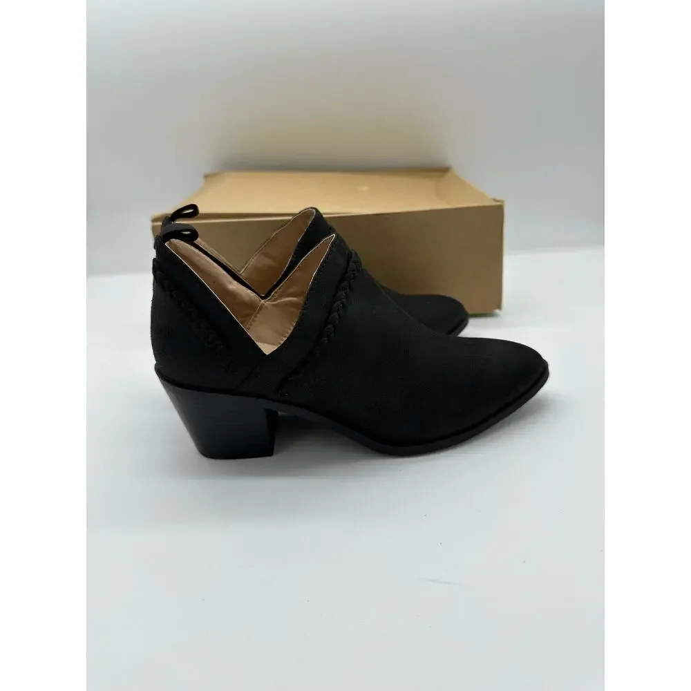 Journee Collection Sophie Women's‎ Ankle Boots, Black Size 6